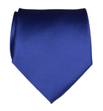 Royal Blue solid color necktie, medium blue tie by Cyberoptix Tie Lab