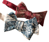 San Francisco Bay Map Bow Tie. Vintage Print Tie, by Cyberoptix