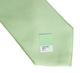 Light Green solid color necktie, seafoam green tie by Cyberoptix Tie Lab