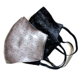 Serotonin & Dopamine Molecule Face Mask, adjustable fabric face cover
