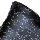 Serotonin & Dopamine Molecule Face Mask, adjustable fabric face cover