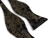 self tie circuit board bow tie