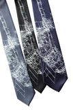 Science print ties by Cyberoptix.