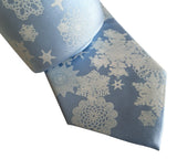 Snowflake Silk Necktie