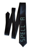 Black Speak and Spell tie