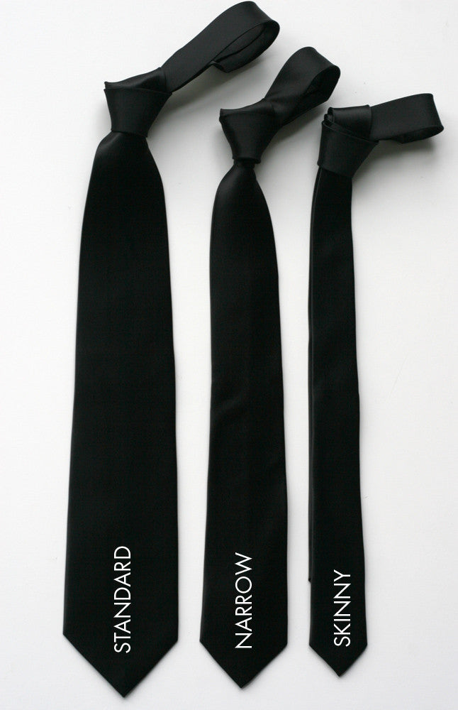 ZENXUS Skinny Ties for Men, Solid Color 2.5 inch Slim Neckties 1 or 5 Pack Plain Tie