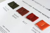 Buy microfiber necktie swatches for wedding orders