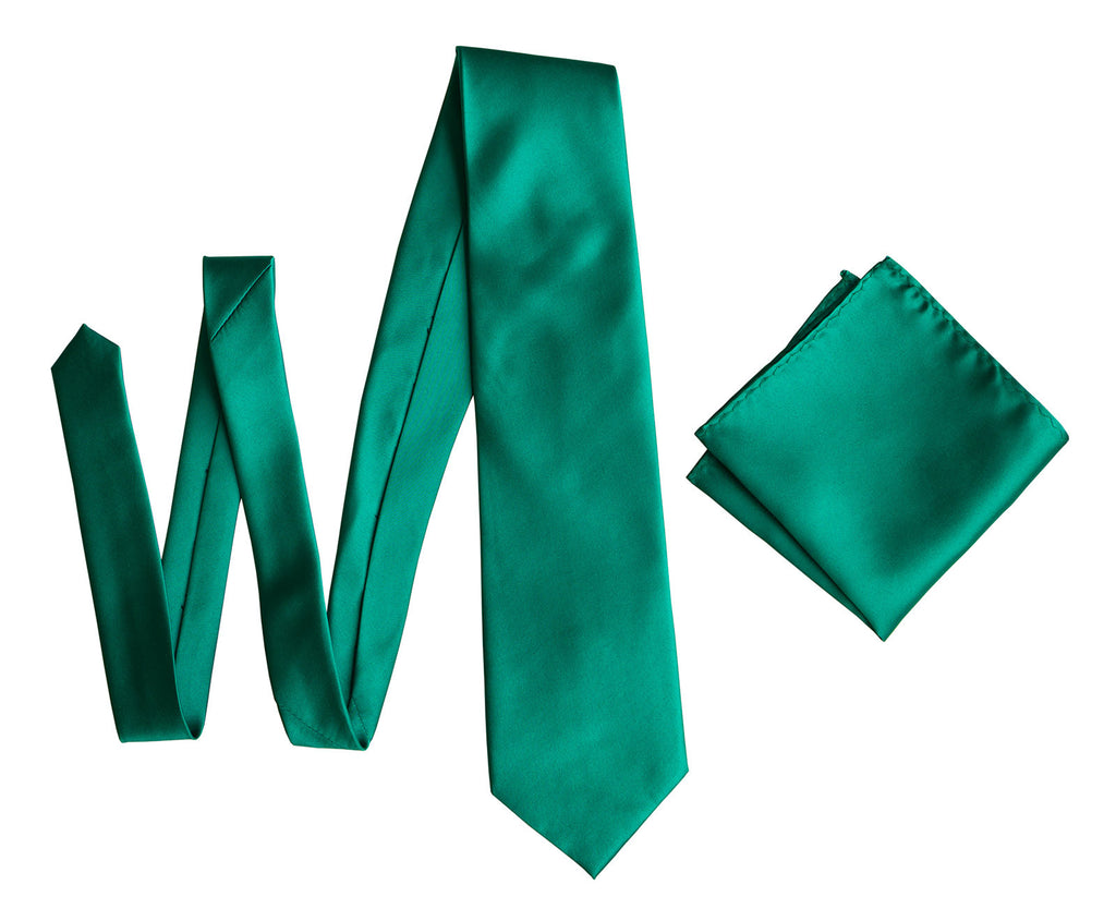 Single Color Jade Green Tie | Bows-N-Ties.com