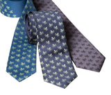 Tiny Octopus Pattern Necktie, Cephalopod Pattern Tie, by Cyberoptix