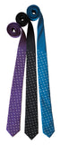 Tiny Racing Bike Neckties, Cycling Pattern Tie, by Cyberoptix