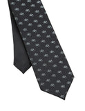 Tiny Racing Bike Youth Tie, Clip-on Bicycle Pattern Necktie, by Cyberoptix