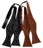 Tiny Scissors Pattern Self Tie Bow Ties, Arts and Crafts Tie, by Cyberoptix