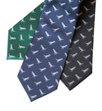 Tiny T-Rex Pattern Necktie, Dinosaur Lover Tie, by Cyberoptix