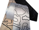 Cyberoptix Race Track Maps Neckties