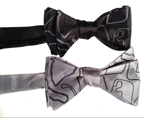 Race Track Maps Bow Tie