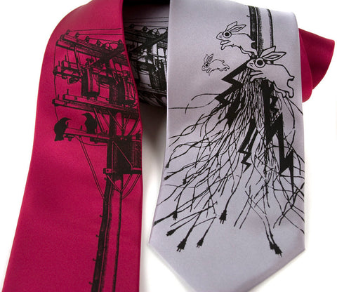 Transformer Microfiber Necktie