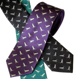 T-Rex Print Necktie, Tiny Tyrannosaurus Dinosaur Tie