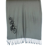 bike print scarf