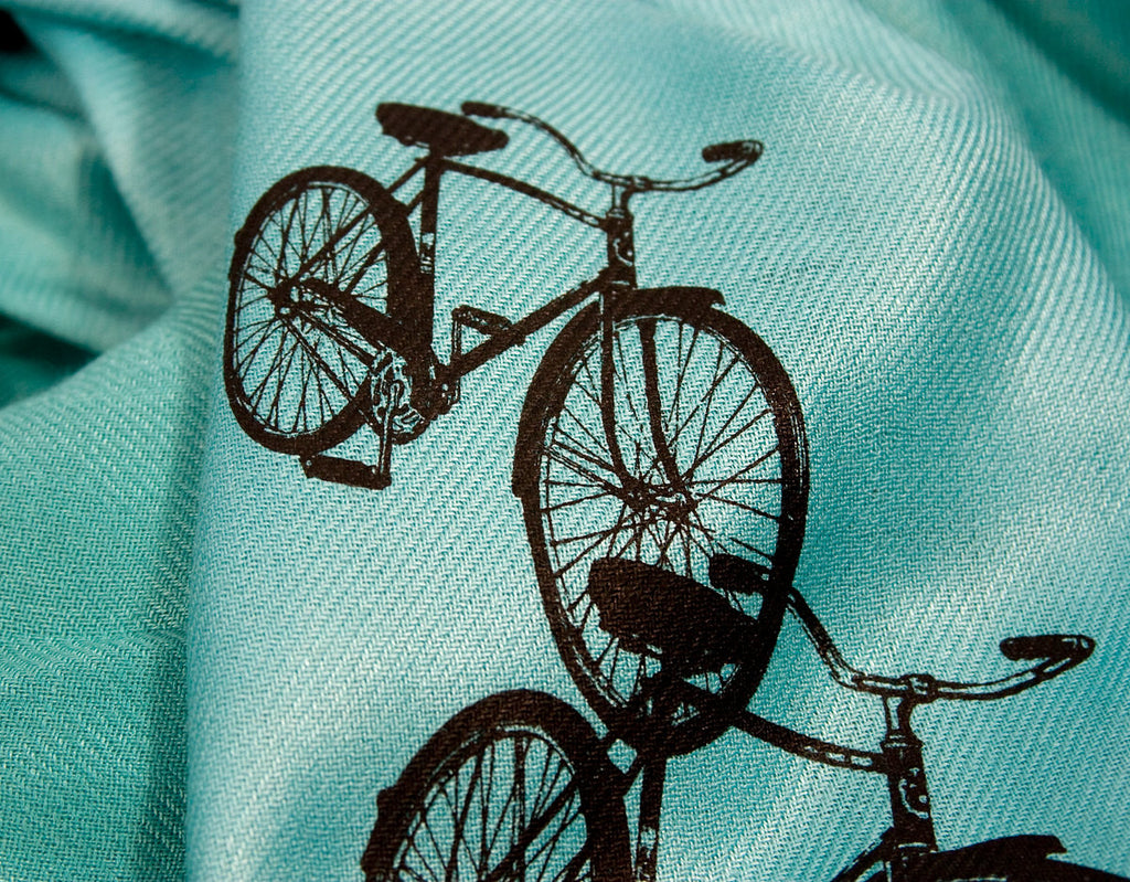 baumwollstoff mountainbike Bicycle Scarf. Triple Cruiser pashmina