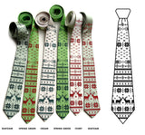 Ugly Holiday Sweater Neckties, by Cyberoptix
