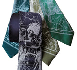 Virgo Necktie, Zodiac Constellation Print Tie, by Cyberoptix