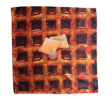waffle print pocket square