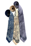 1791 L'Enfant Plan Map Neckties, by Cyberoptix