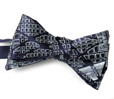 Washington DC Map Bow Tie, Navy blue. 1791 L'Enfant Plan. by Cyberoptix