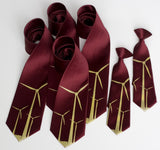 Wedding Custom Color Kid Size Ties