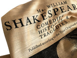 Shakespeare First Folio Print scarf