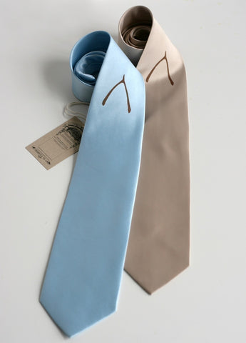 Wishbone Silk Necktie